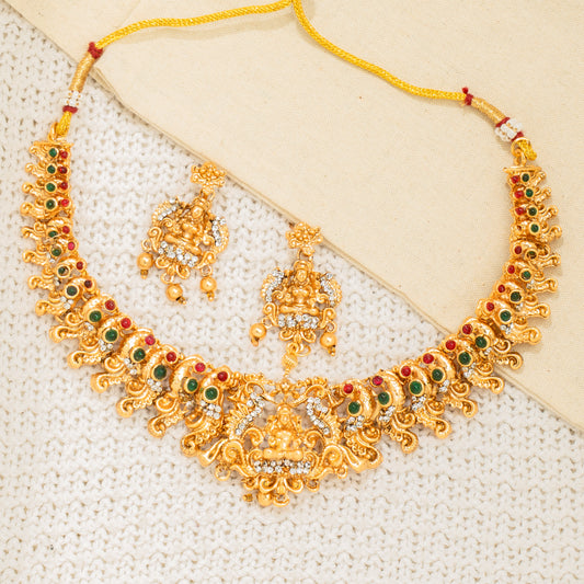 Kundan Adorned Festivity Set