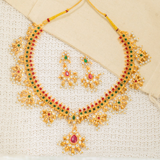 Classic Bead & Pendant Ensemble