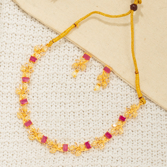 Traditional Meenakari Embellished Set