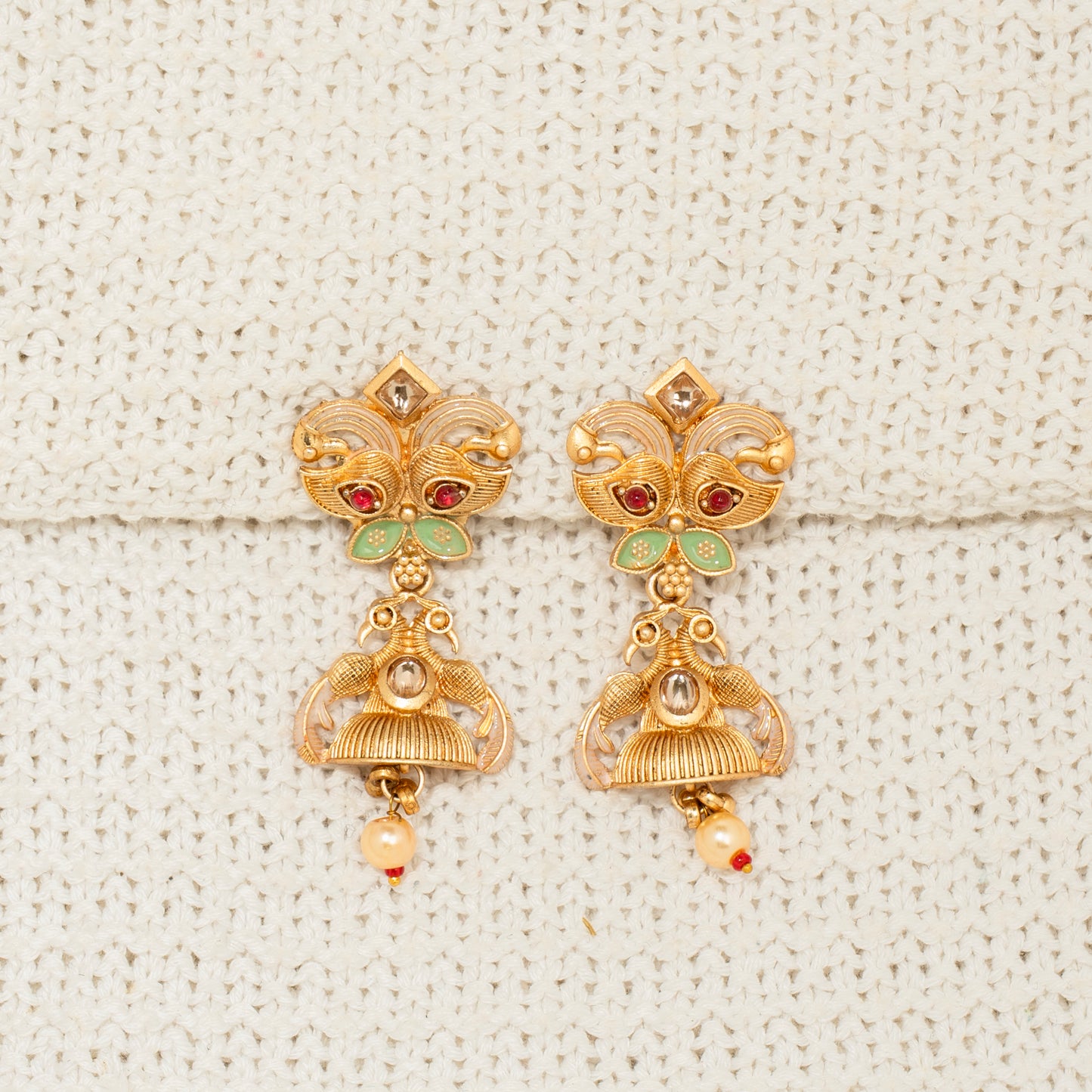 Ruby Emerald Ethnic Choker
