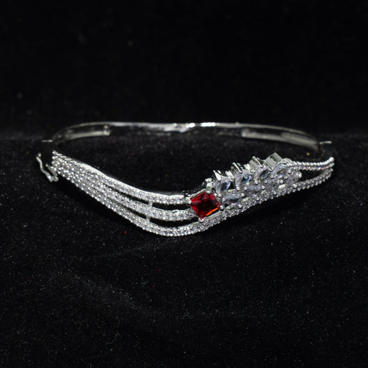 Silver Grace Royal Bangle